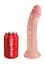 Фалоімітатор King Cock Plus 7 Triple Density Cock 21 см тілесний - мініатюра 4