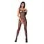 Бодистокинг Passion BS071 комбинезон на бретелях S/M/L black - миниатюра 3