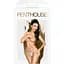 Трусики-стрінги Penthouse Open Secret Light M/L Pink, відкритий доступ, декор з мережева та каменю - мініатюра 3