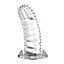 Насадка на пеніс Baile Brave Man Penis Sleeve Crystal 14 см прозорий - мініатюра 3