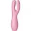 Вібратор для клітора Satisfyer Threesome 3 14 см світло-рожевий - мініатюра 1