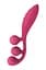 Вібратор Satisfyer Tri Ball 1 20.5 см рожевий - мініатюра 4