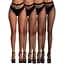 Комплект колготок JSY WW7040 Black One Size (4 шт.) - мініатюра 2
