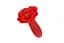 Анальная красная вибро пробка Rose rotating anal plug Boss Series 56-2026 103419 - миниатюра 1