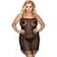 Сексуальное платье Anais Geali 5XL/6XL черный - миниатюра 1