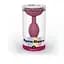 Силиконовая анальная пробка Love To Love Open Roses M size Plum Star - миниатюра 5