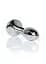 Анальна пробка Jewellery Silver Plug Clear S 7.7 см (прозорий) - мініатюра 6