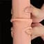 Фалоімітатор LoveToy Sliding-Skin Dual Layer Dong King Sized 36 см тілесний - мініатюра 15