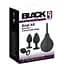 Набір анальних пробок Orion Black Velvets Anal Kit - мініатюра 1