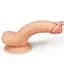 Фалоімітатор LoveToy The Ultra Soft Dude Flesh 18 см тілесний - мініатюра 12