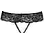 Кружевные стринги с доступом Passion Senia Thong Black S/M - миниатюра 5