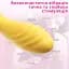 Вібратор-кролик 2 в 1 I'MCUM Royal Rabbit Жовтий (IM-ZDB207) - мініатюра 5