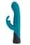 Вібратор-кролик Liebe Pleasure Toys Rabbit Rechargeable 21,5 см (синій) - мініатюра 3