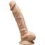 Фаллоимитатор Silexd Premium Silicone Dildo Model 1 Size 7 18.8 см бежевый - миниатюра 1