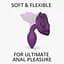 Силиконовая анальная пробка Love To Love OPEN ROSES - PURPLE RAIN, S SIZE Love To Love SO5985 93156 - миниатюра 2