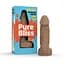 Свічка у вигляді члена Pure Bliss Mini Brown 15 см - мініатюра 5