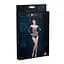 Сітчасте боді зі стразами Moonlight Model 09 Black відкриті плечі One size - мініатюра 3