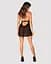 Комплект Obsessive Medilla chemise (Чорний, XS/S) Obsessive 100439 96932 - мініатюра 2