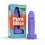 Свічка у вигляді члена Pure Bliss Big Violet 18 см - мініатюра 5