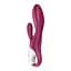 Вибратор-кролик Satisfyer Heated Affair 20 см бордовый - миниатюра 5