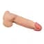 Фалоімітатор Baile Sliding Skin Bendable 8.5'' 21.8 см тілесний - мініатюра 4