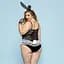 Эротический костюм зайки JSY P91102 Plus size - миниатюра 2