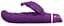 Вибратор Sweet Smile G-Butterfly 15.5 см фиолетовый - миниатюра 4