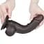 Фаллоимитатор Lovetoy Sliding-Skin Dual Layer Dong 7.5apos;apos; 19.5 см (черный) - миниатюра 15
