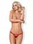 Трусики-стринги Obsessive 838-THO-3 S/M красный - миниатюра 5