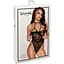 Боді Kissable Sexy Kiss Body Black S/M - мініатюра 10