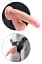 Фаллоимитатор King Cock Plus TDC With 6", 19.5 см (телесный) - миниатюра 4
