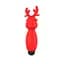 Вібратор для клітора Erospace Sweet Play Mini Reindeer Vibrator A10 8.8 см червоний - мініатюра 3