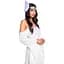 Пов’язка на голову з крилами Leg Avenue FeaTher headband White, пір’я та натуральна шкіра - мініатюра 3