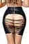 Спідниця Glossy Wetlook Leanne XL (чорний) - мініатюра 3