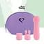 Міні-вібратор FeelzToys Mister Bunny 13.5 см рожевий - мініатюра 5