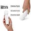 Минивибромассажер Dorcel Wand Mini Wanderful White - миниатюра 3