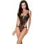 Боди монокини с декольте Passion ERZA Body black L/XL - миниатюра 1