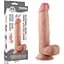 Фаллоимитатор LoveToy Sliding-Skin Dual Layer Dong 20 см телесный - миниатюра 1