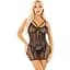 Бодістокінг Leg Avenue Heart Net Mini Dress One Size Black - мініатюра 1