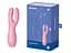 Вібратор для клітора Satisfyer Threesome 3 14 см світло-рожевий - мініатюра 2