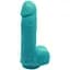 Крафтове мило-член із присоскою Чистий Кайф Turquoise Size S - мініатюра 1