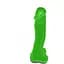 Крафтове мило-член із присоскою Чистий Кайф Green Size XL, натуральне - мініатюра 1