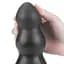 Анальна пробка LoveToy King Sized Vibrating Anal Rigger 20 см (чорний) - мініатюра 4