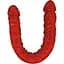 Двухсторонний фаллоимитатор You2Toys Ultra-Dong 43 см красный - миниатюра 1
