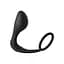 Анальна пробка з ерекційним кільцем Fantasstic Anal Plug With Cockring Black - мініатюра 1