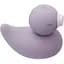 Вакуумный вибратор-уточка CuteVibe Ducky Grey - миниатюра 3