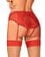 Трусики Obsessive Dagmarie XL/2XL червоний - мініатюра 4