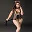 Эротический костюм кошечки JSY P71111 Plus size - миниатюра 2