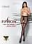 Колготки з відкритим доступом імітація панчох Passion Tiopen 020 black 3/4 (20 den) - мініатюра 5