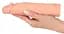 Насадка на пенис Nature Skin Extension Sleeve 19.5 см телесный - миниатюра 9
